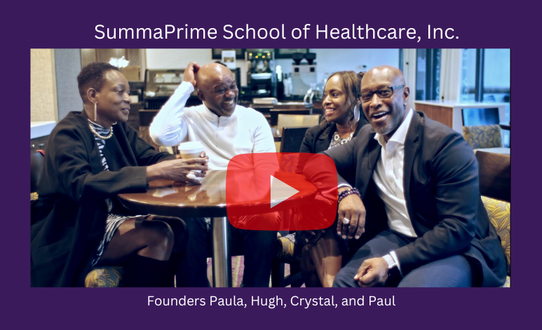 The founders of SummaPrime Healthcare, Inc., Crystal, Paula, Paul, and Hugh