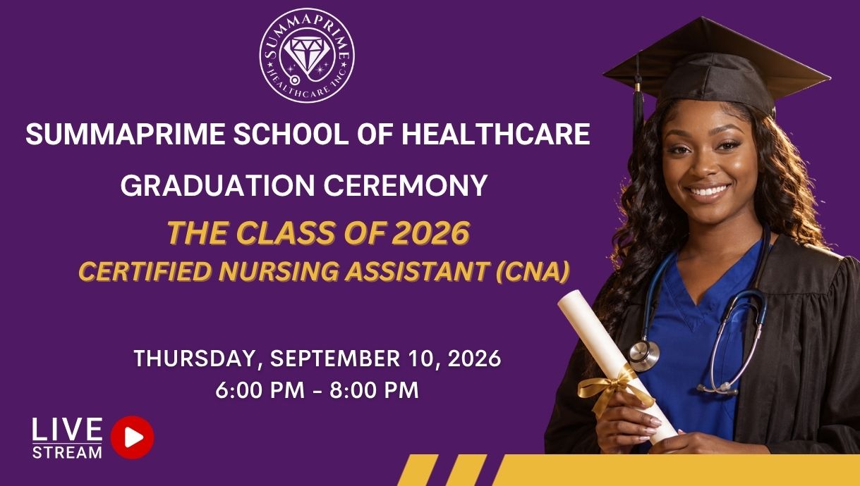Graduation Ceremony for Class of 2026 CNA Program